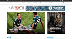 Desktop Screenshot of habervakti.com